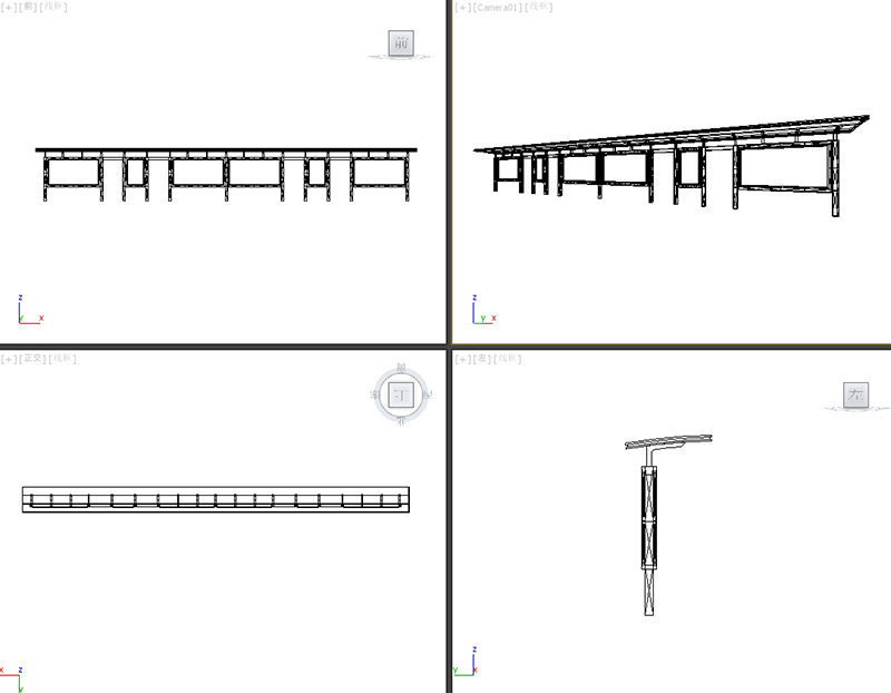 大型城市公交車(chē)站候車(chē)亭定做