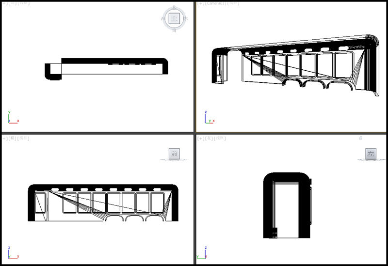公交站候車(chē)亭圖片