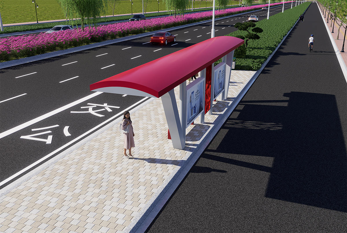 現(xiàn)代公交站臺(tái)定制