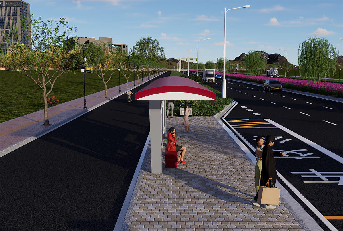 城市特色公交站臺(tái)