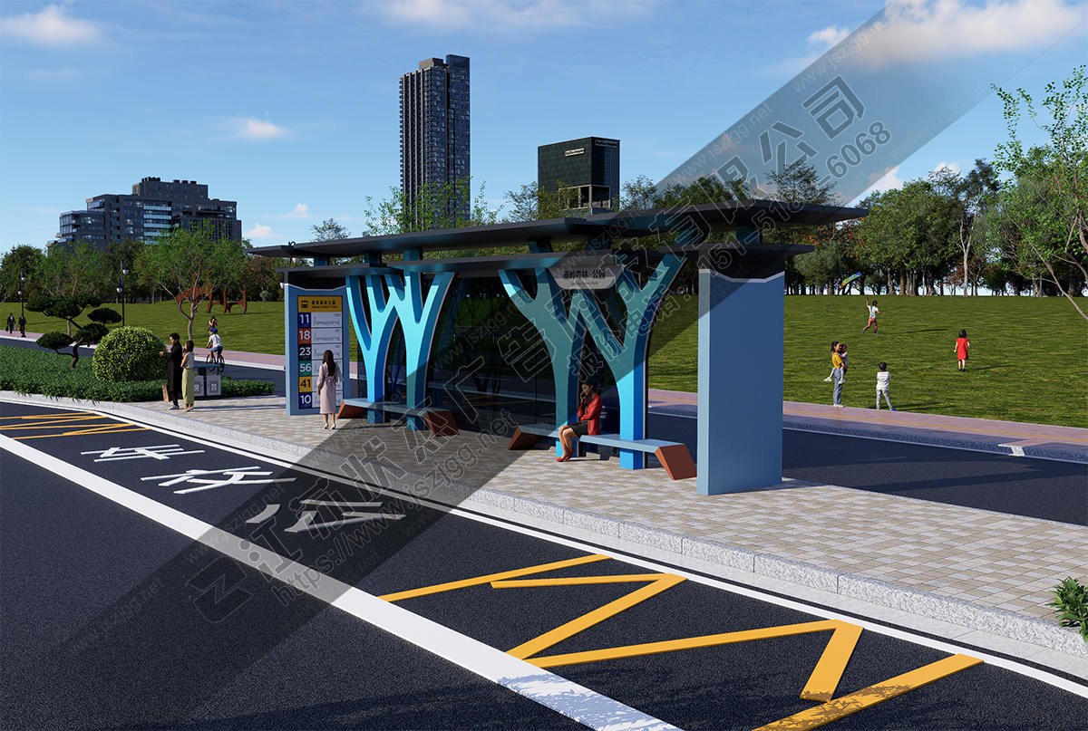 景區(qū)公交站臺(tái)定制