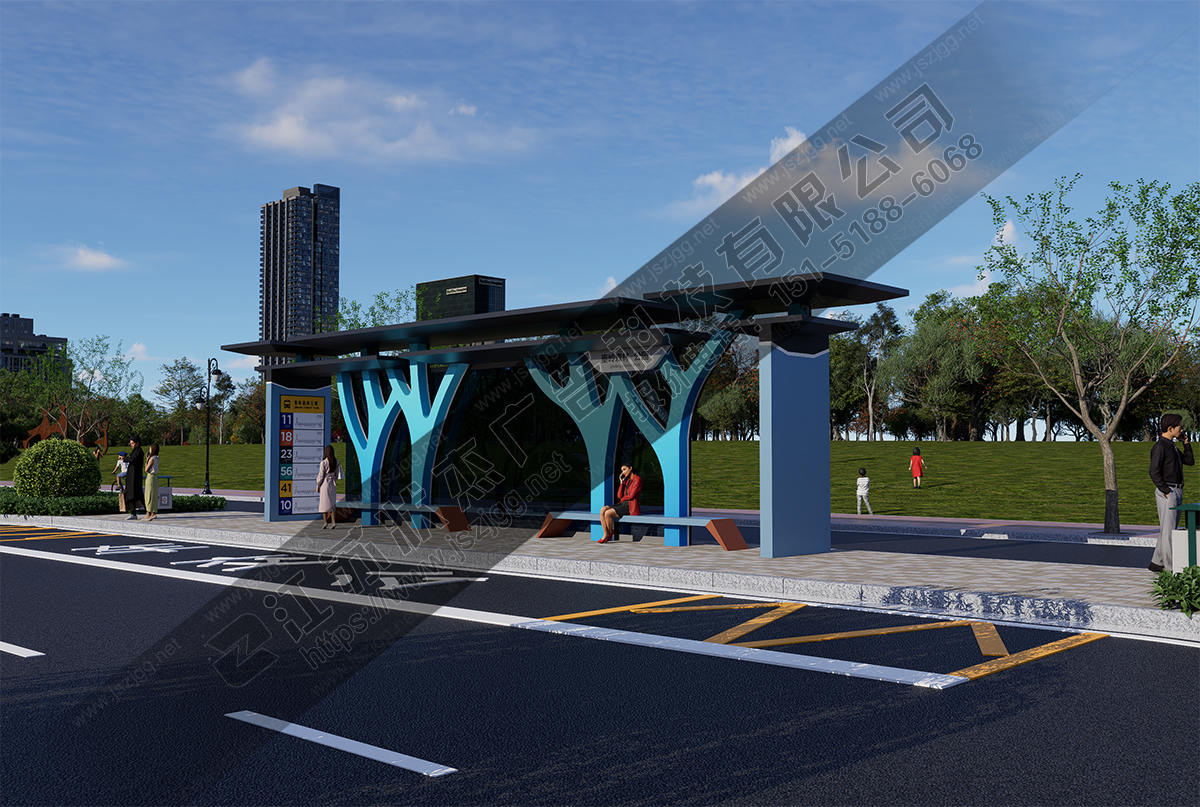景區(qū)公交站臺(tái)定制