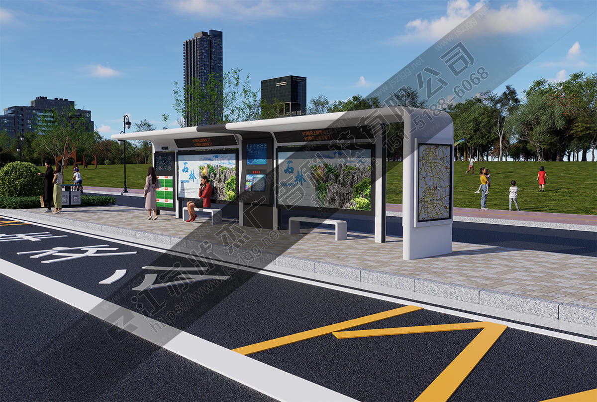 公交車站臺候車亭生產(chǎn)廠家