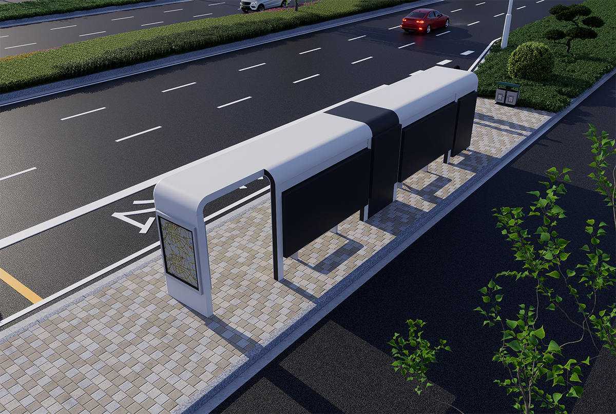 公交車站臺候車亭生產(chǎn)廠家